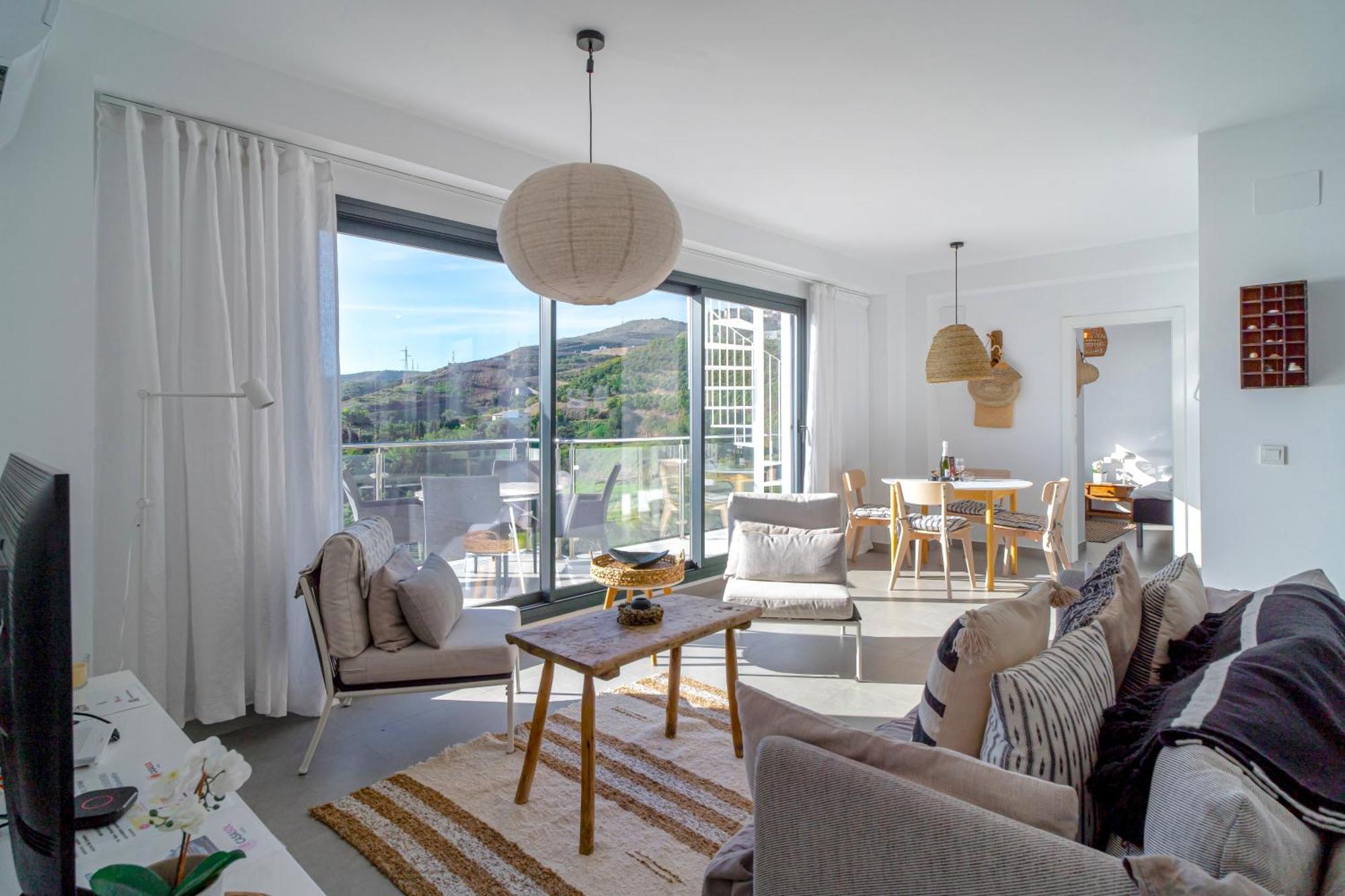 内尔哈Penthouse Balcon Del Mar 121 Casasol公寓 外观 照片